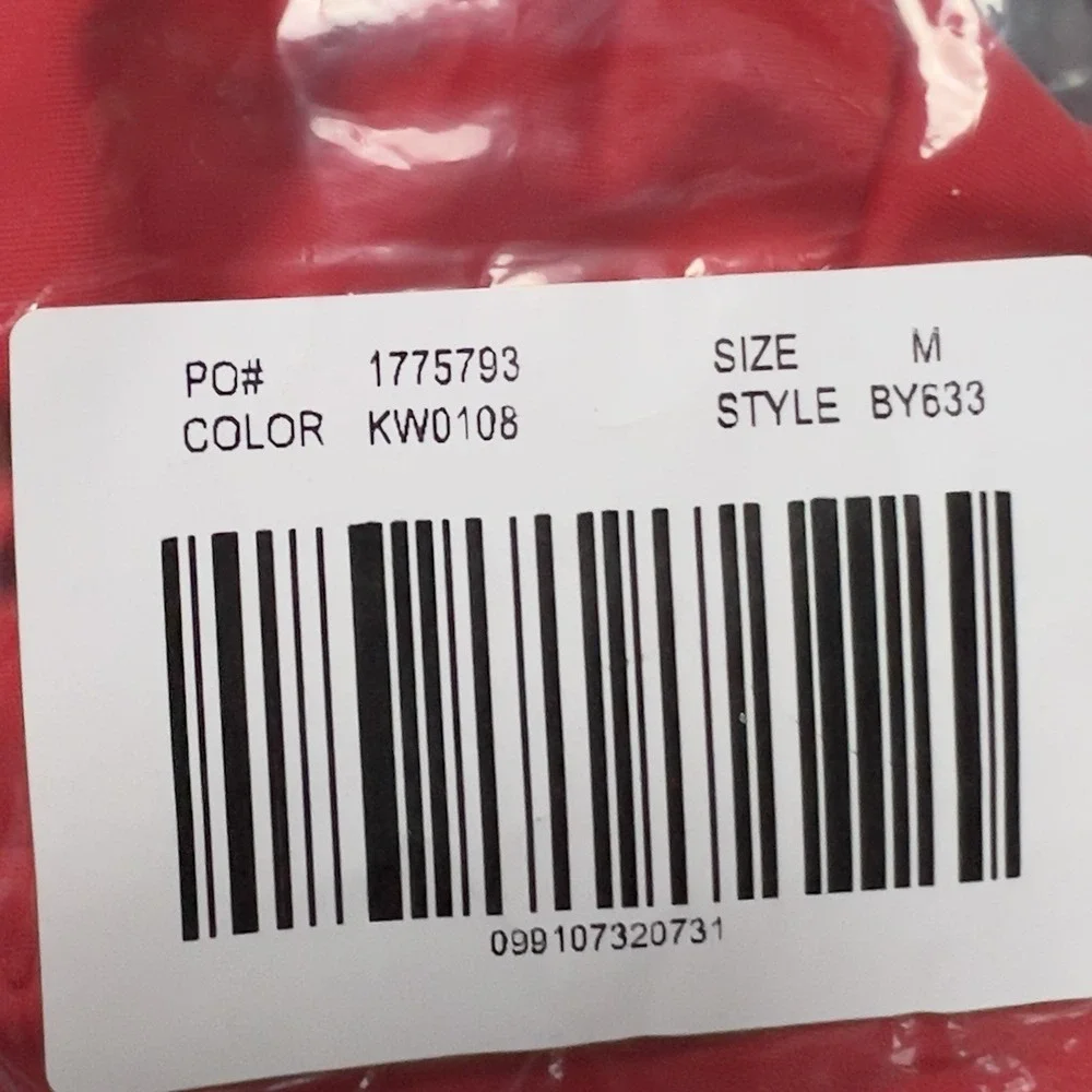 J.Crew Halter Tie Back‎ Bikini Top Size Medium Vintage Red Swim Suit BY633 NEW